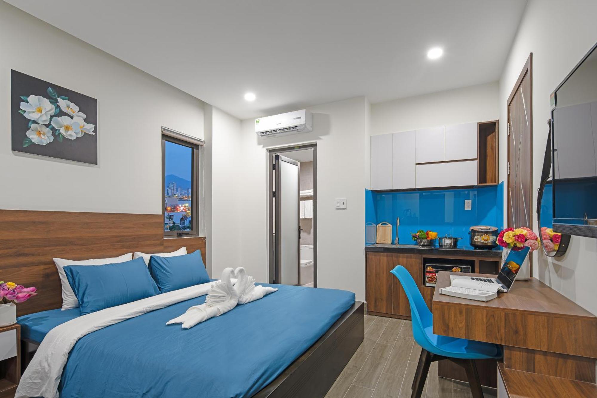 Tiditel Hotel And Apartment Da Nang Rum bild